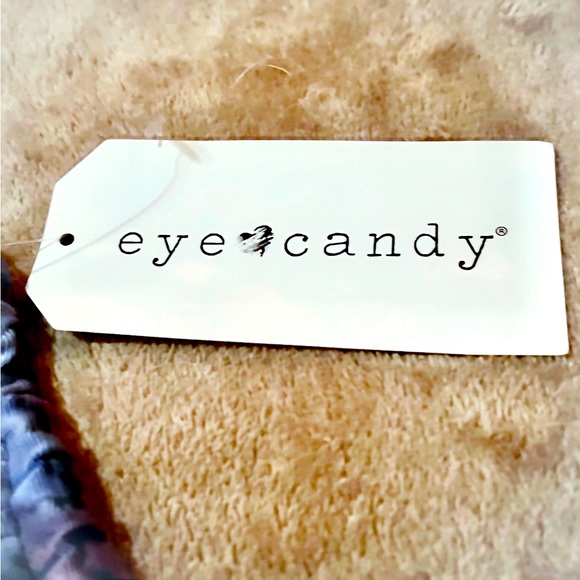 BNWT Eye Candy - Honeycomb style, booty-shaping, tie-dye leggings, size Medium - Picture 5 of 5